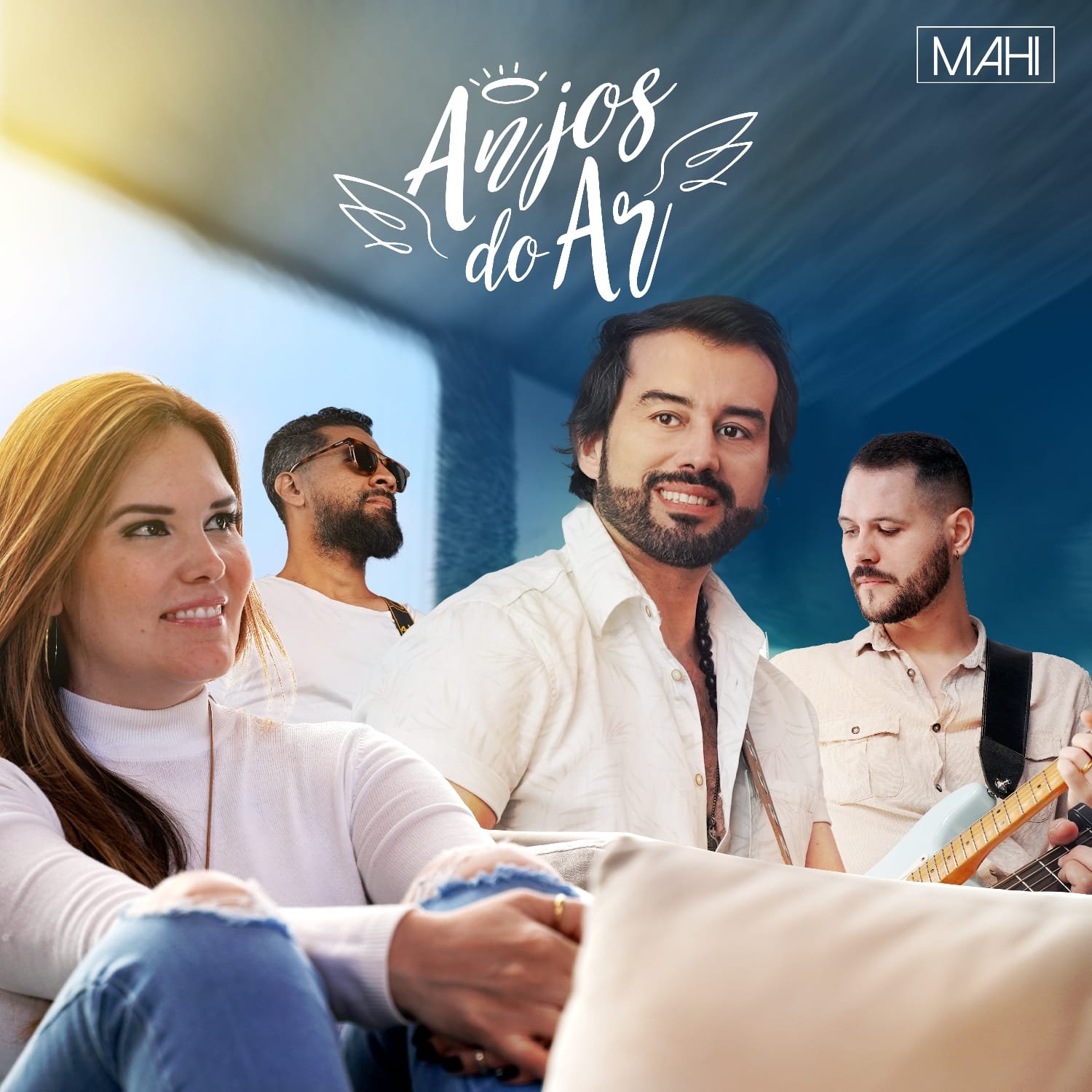 Capa do single Anjos do Ar da Banda MAHI